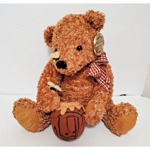 Dan Dee Collector's 100th Anniversary Plush Teddy's Teddy Bear Honey Bees Pot